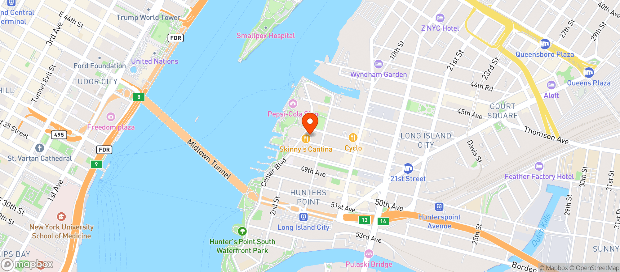 Map showing Food Cellar & Company