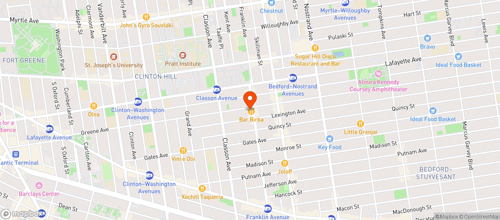 Map showing 2 Nature Market #2