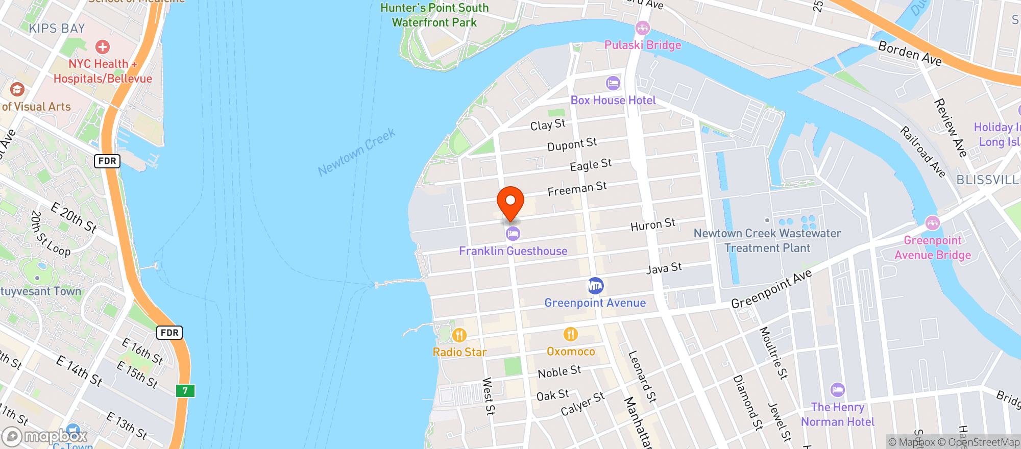 Map showing Mystica