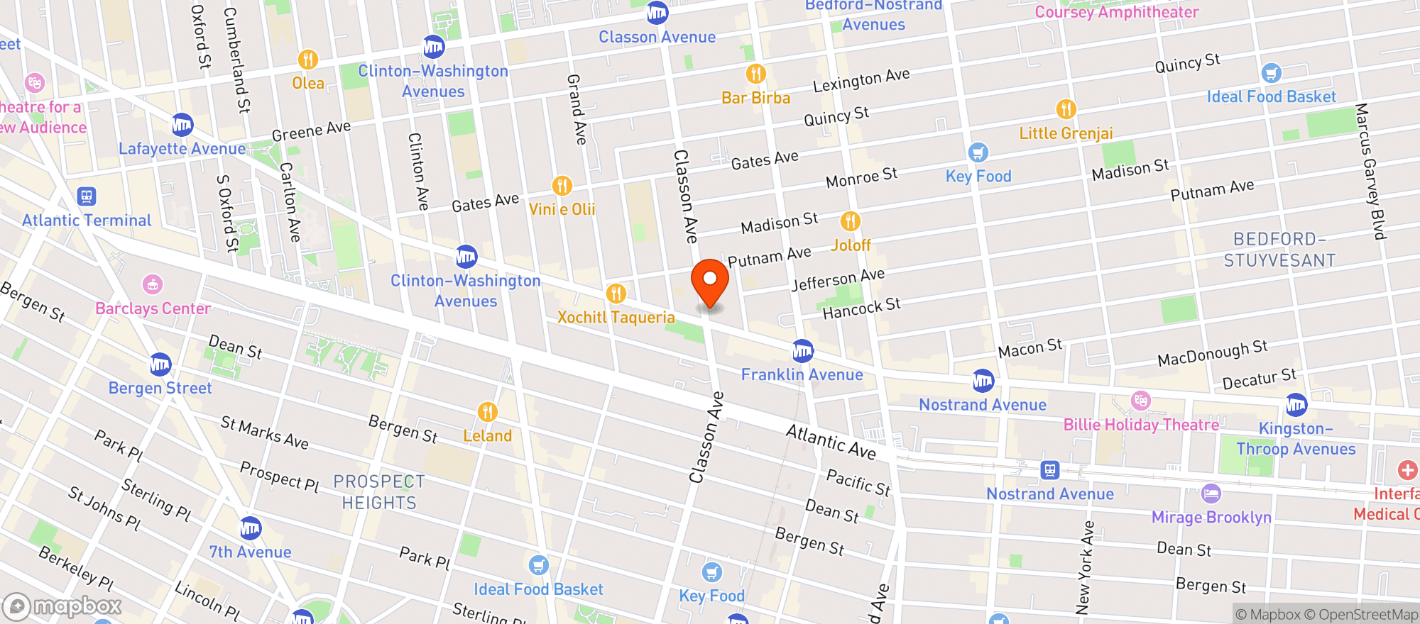 Map showing The Fly
