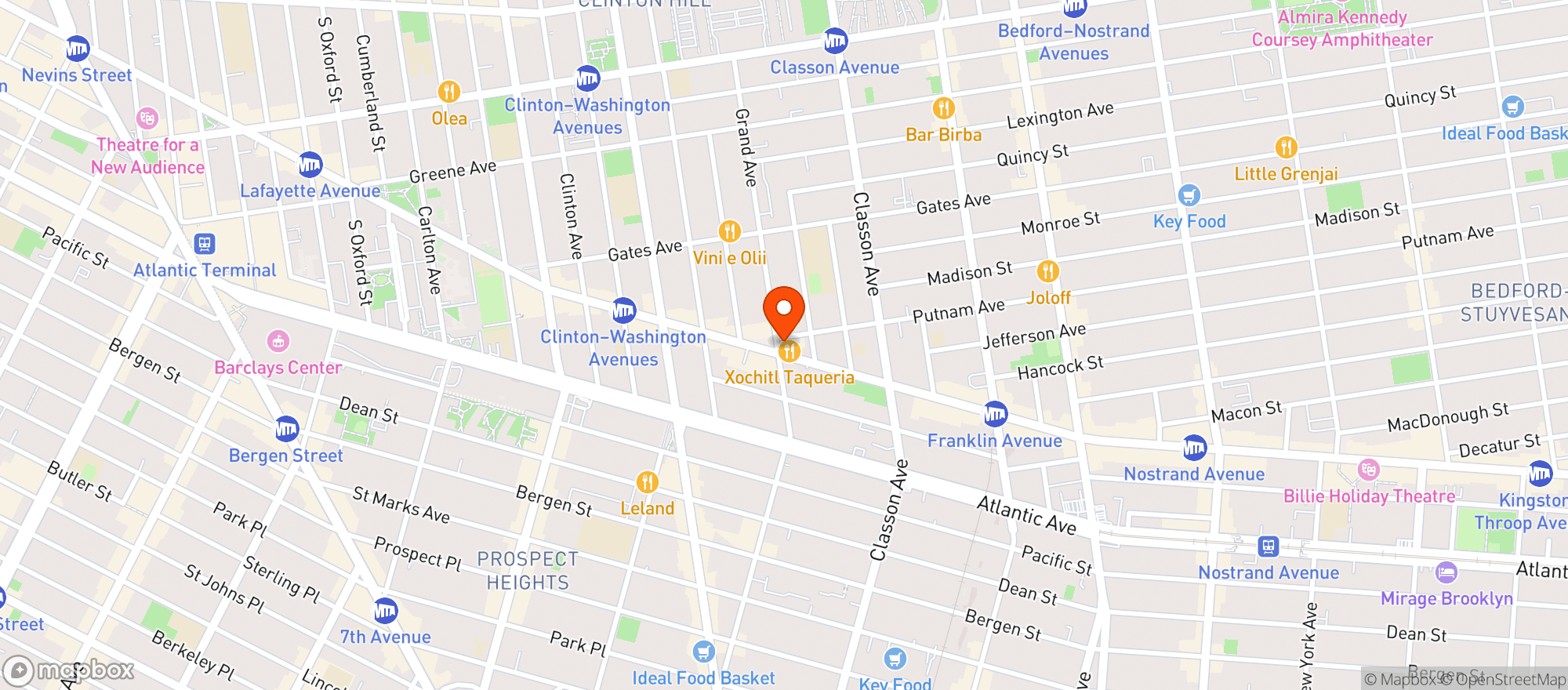 Map showing Fulton Grand
