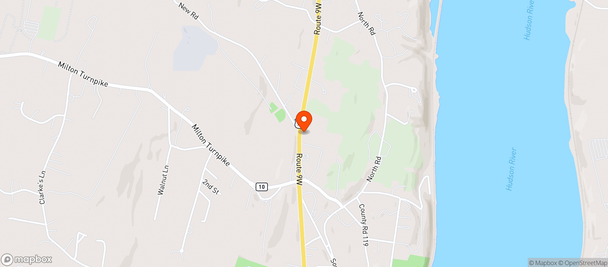 Map showing DISCOUNT BEVERAGE CENTER