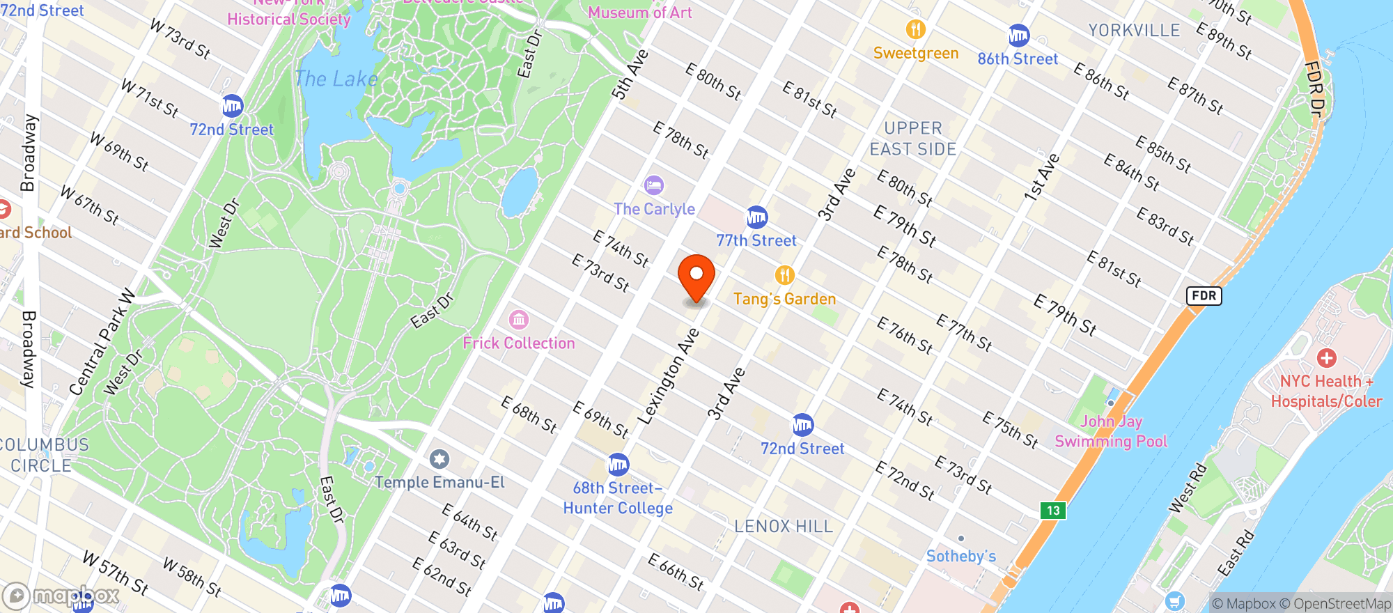 Map showing Blt Prime