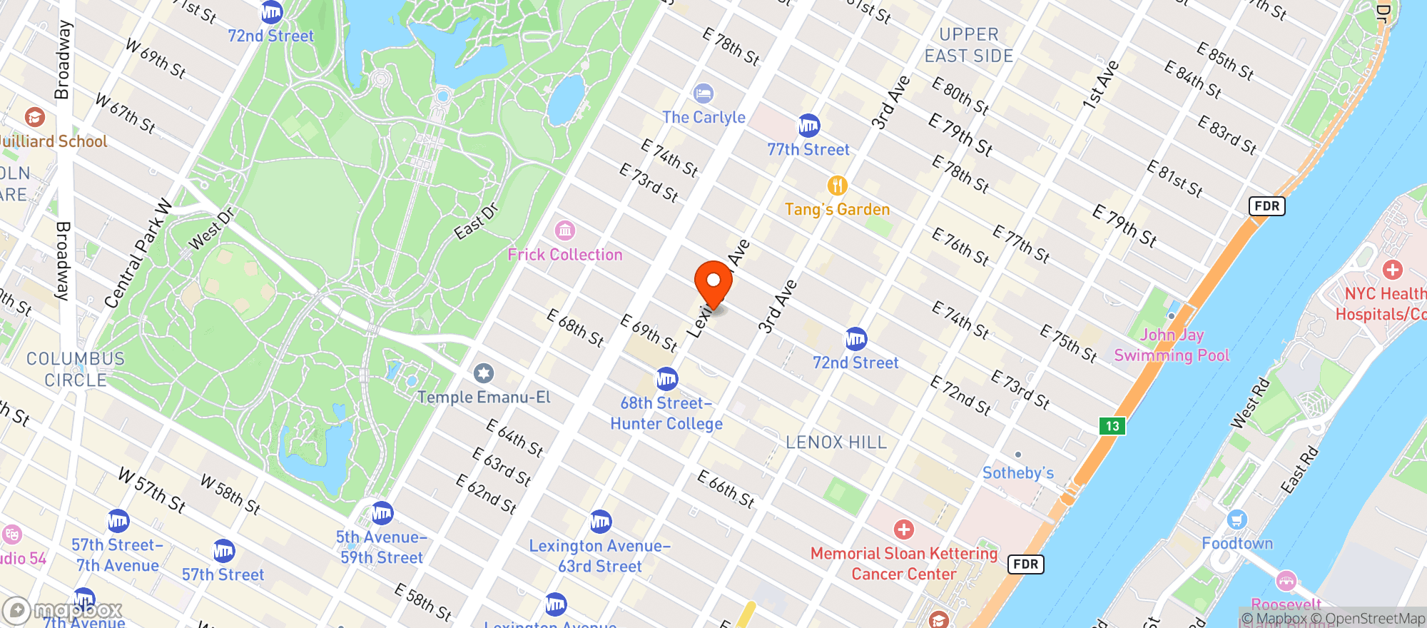 Map showing Rafael