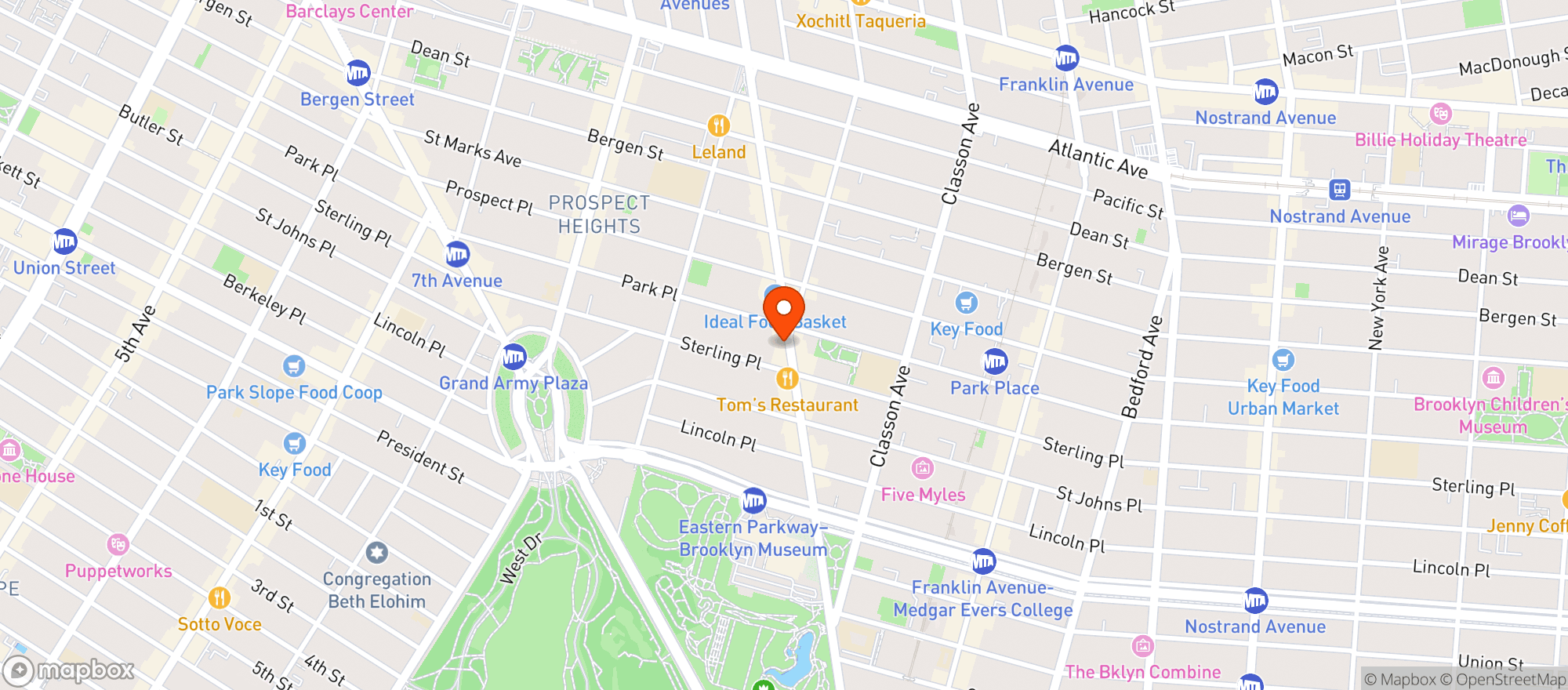 Map showing Grand Plaza Liquor