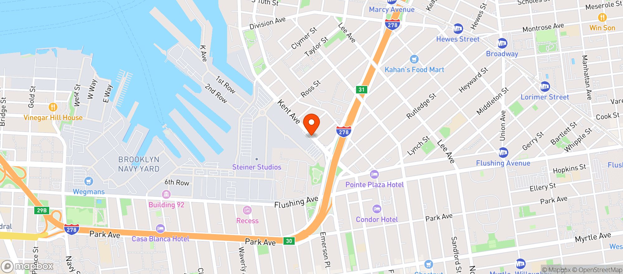 Map showing Domino Convenience
