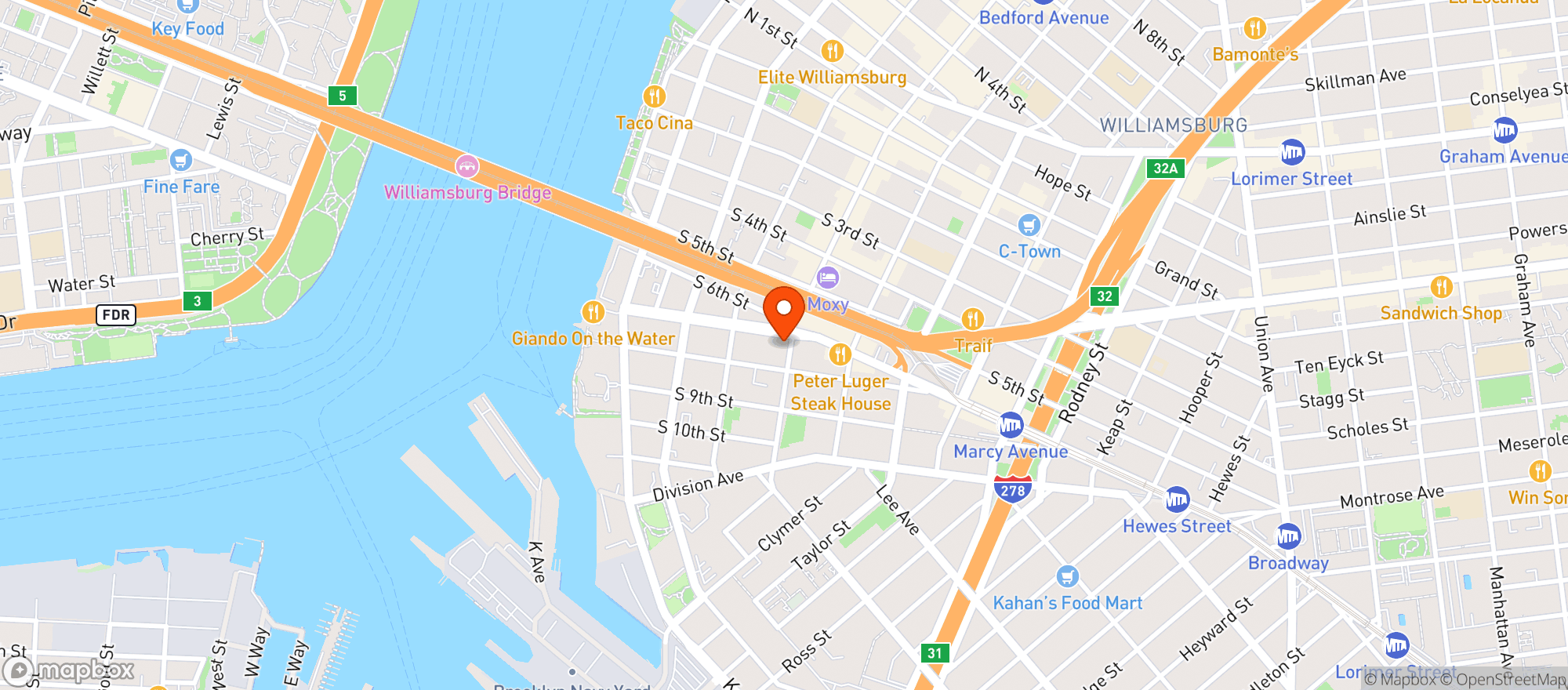 Map showing Francie