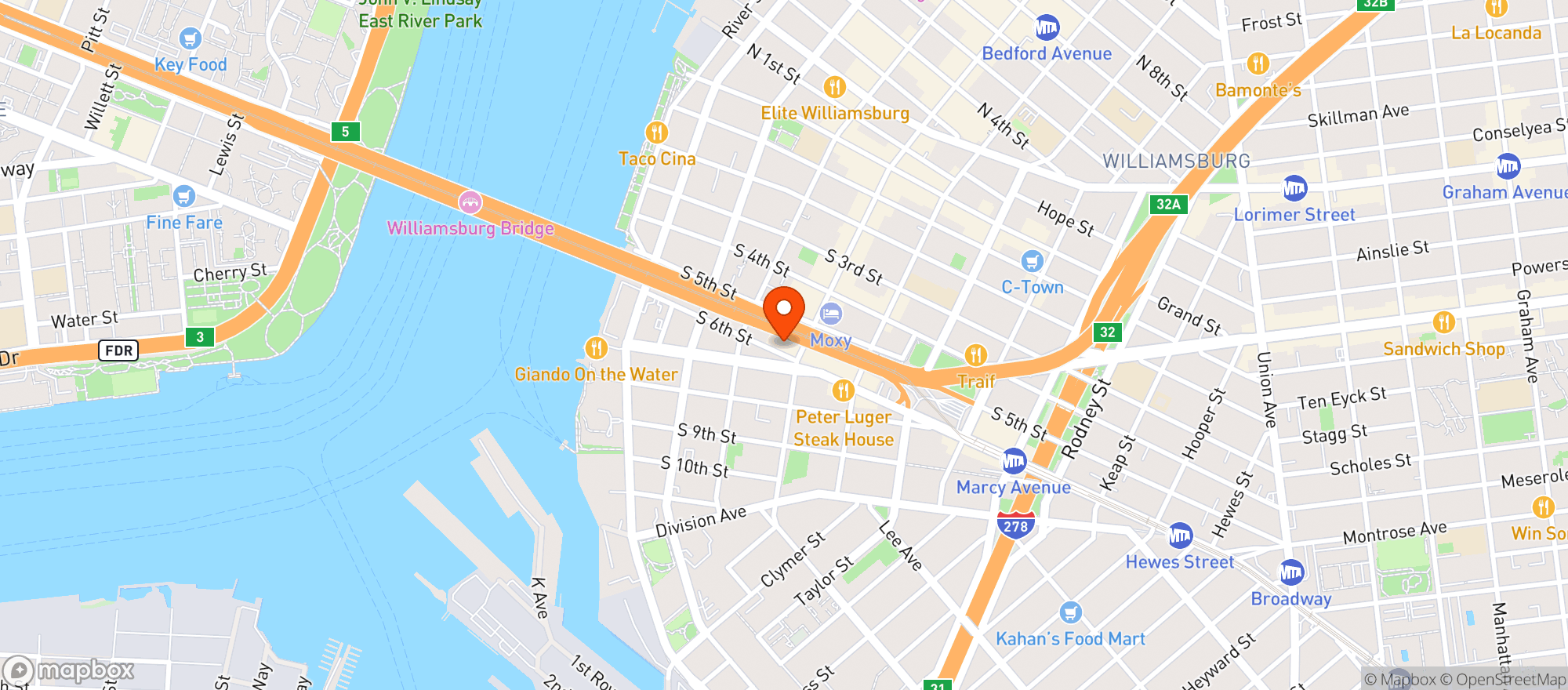 Map showing Hear & There