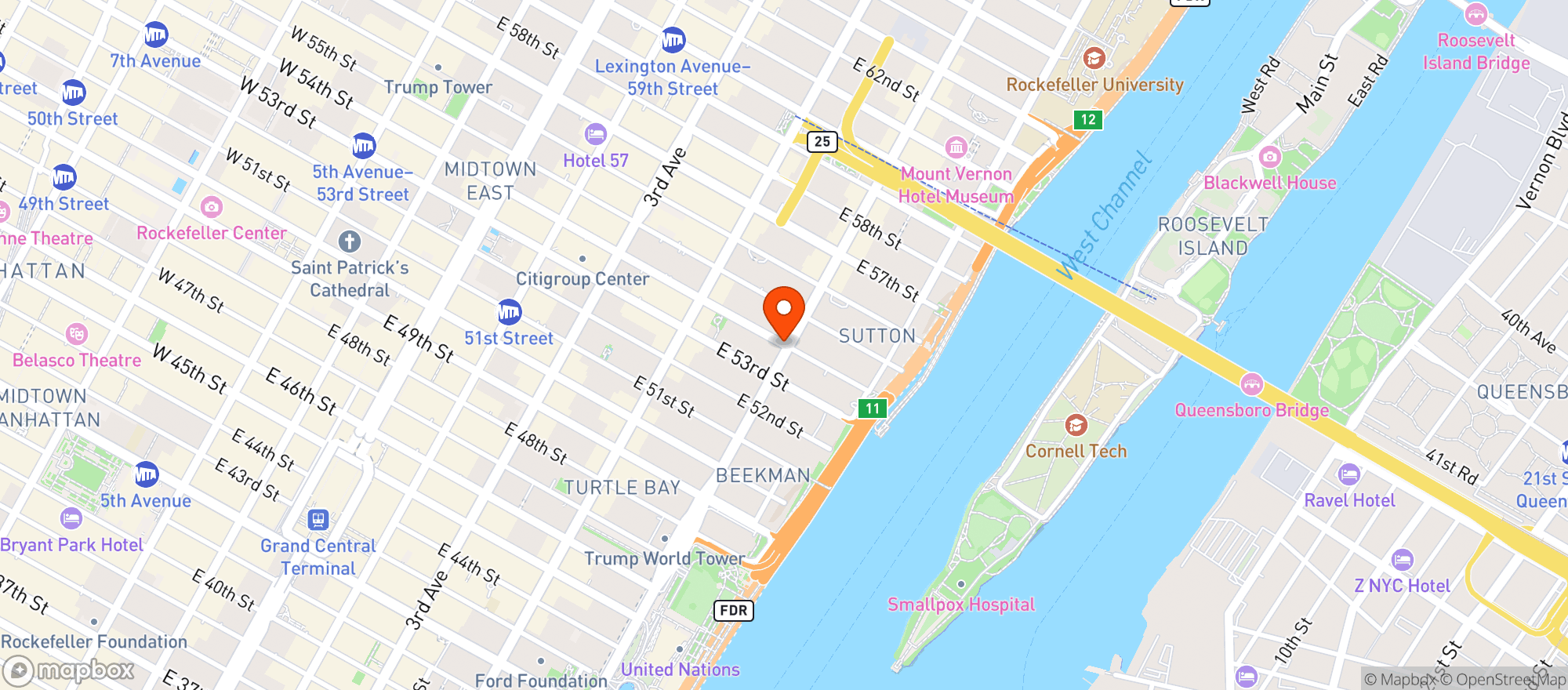 Map showing The Greats Of Craft