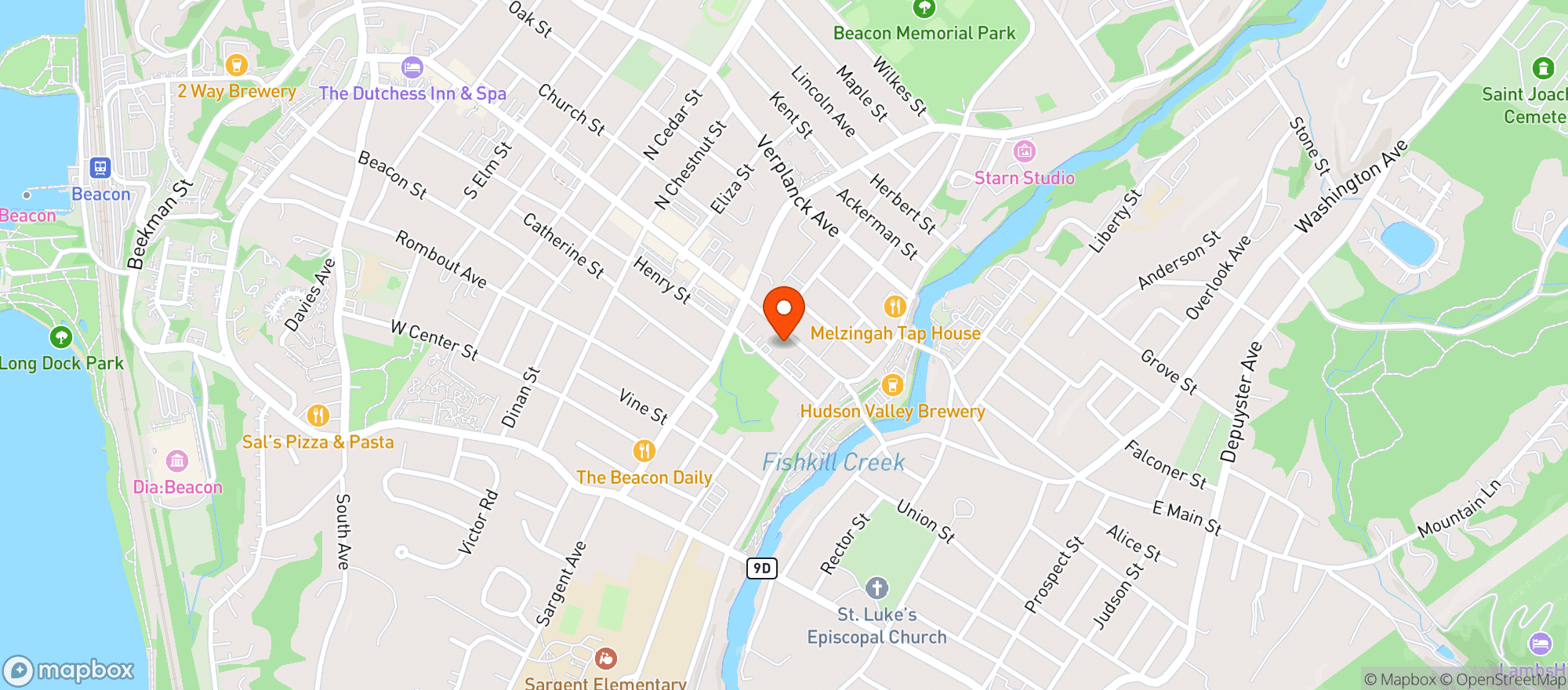 Map showing Small Town Drama