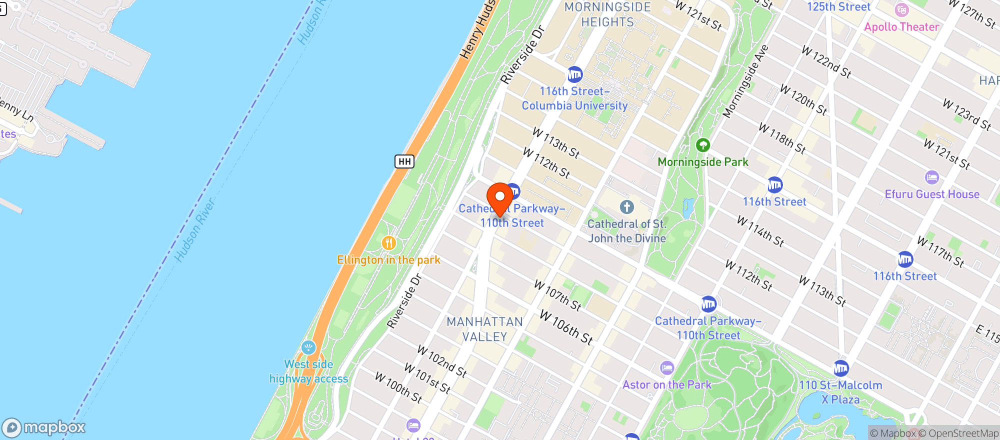 Map showing Joes Organic Market