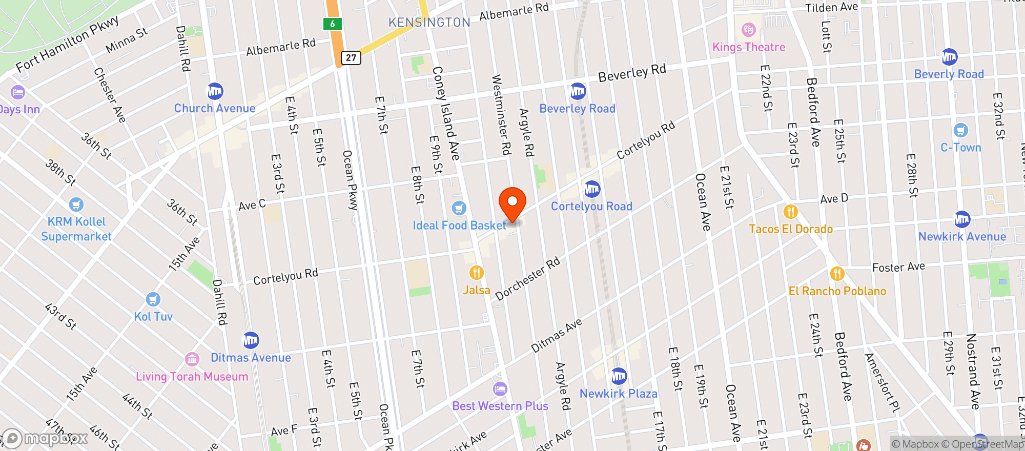 Map showing Sycamore