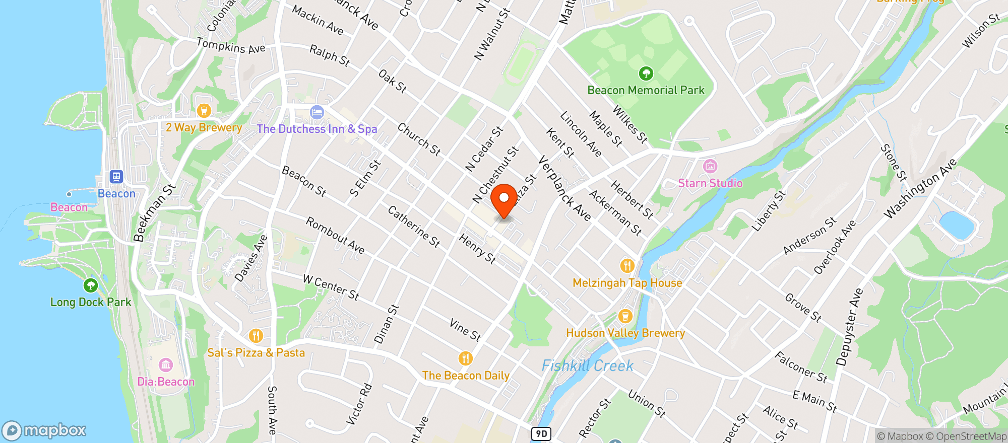 Map showing Paul Brady Wine
