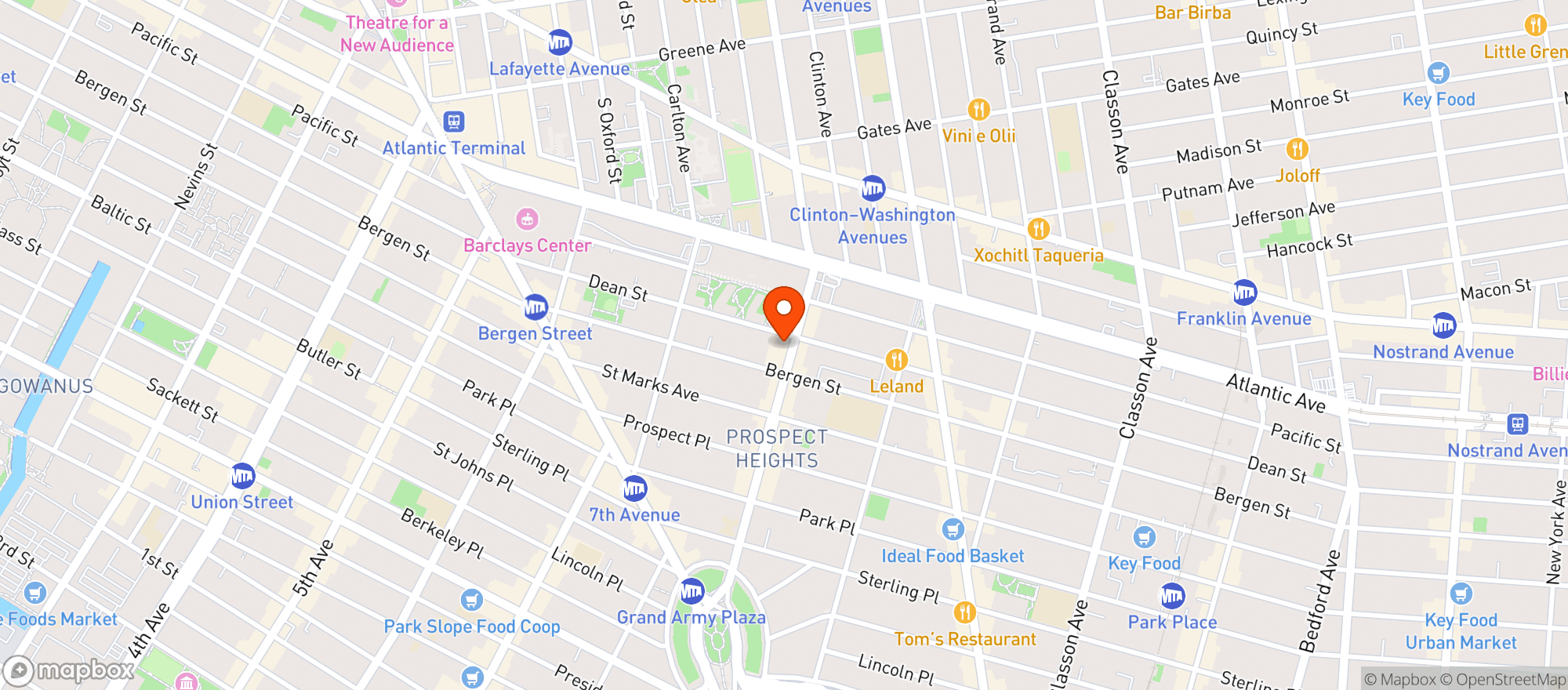 Map showing BierWax