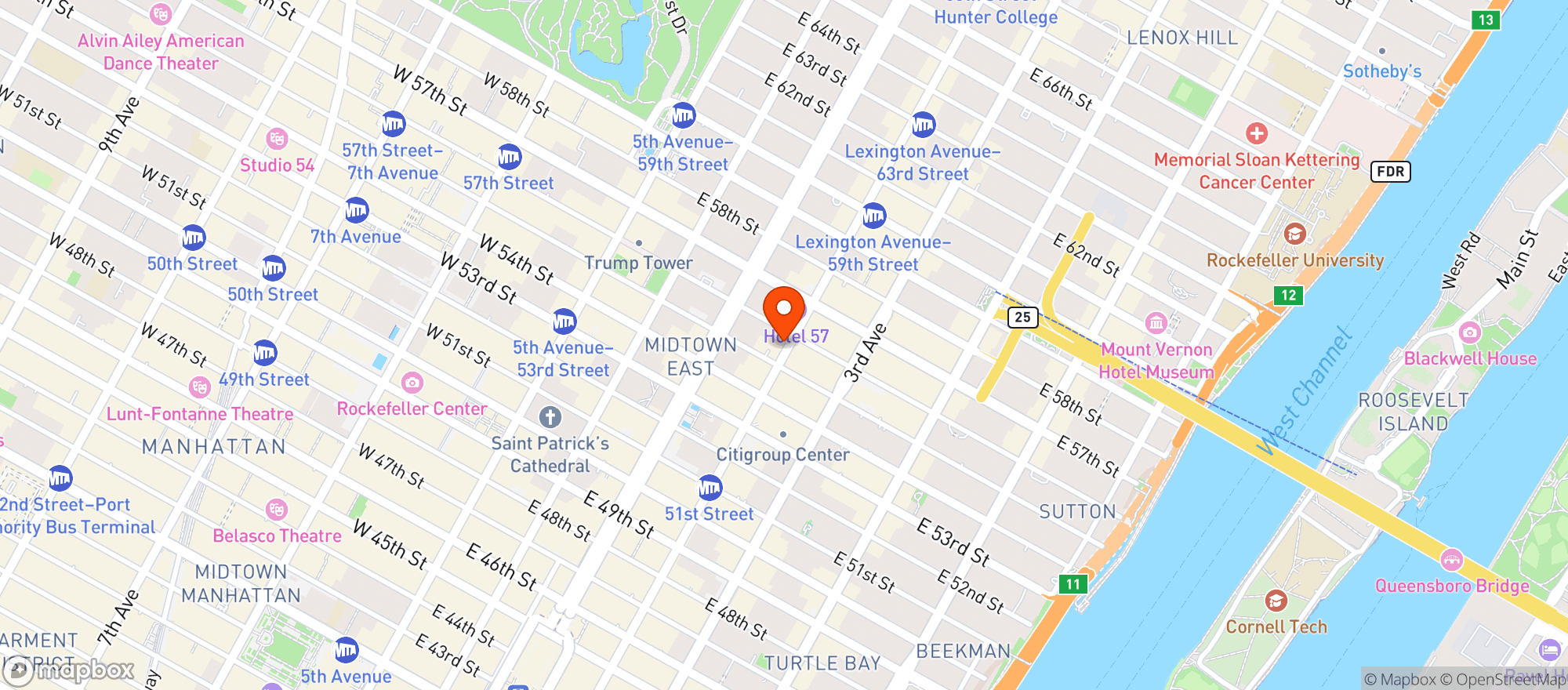Map showing Lexington Wine & Whiskey Inc (Dante's Cellars)