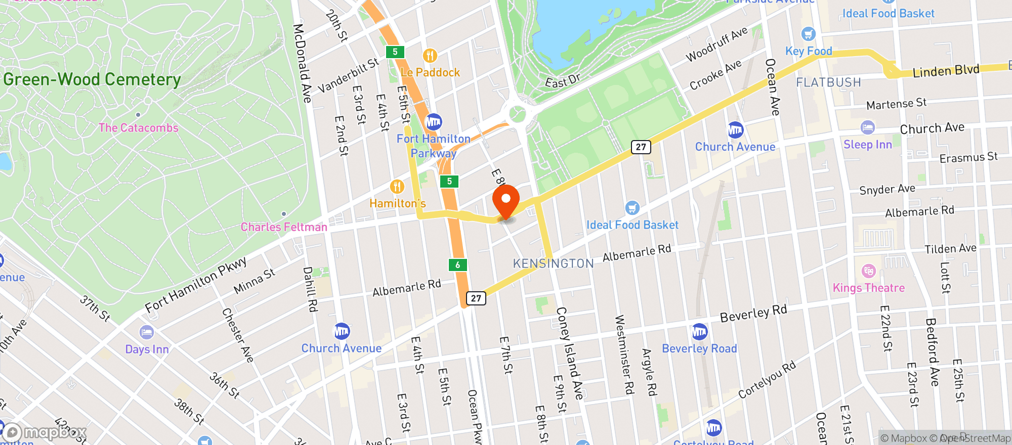 Map showing Shenanigans