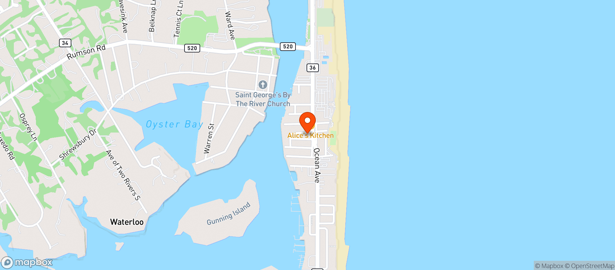 Map showing Brothers Daley