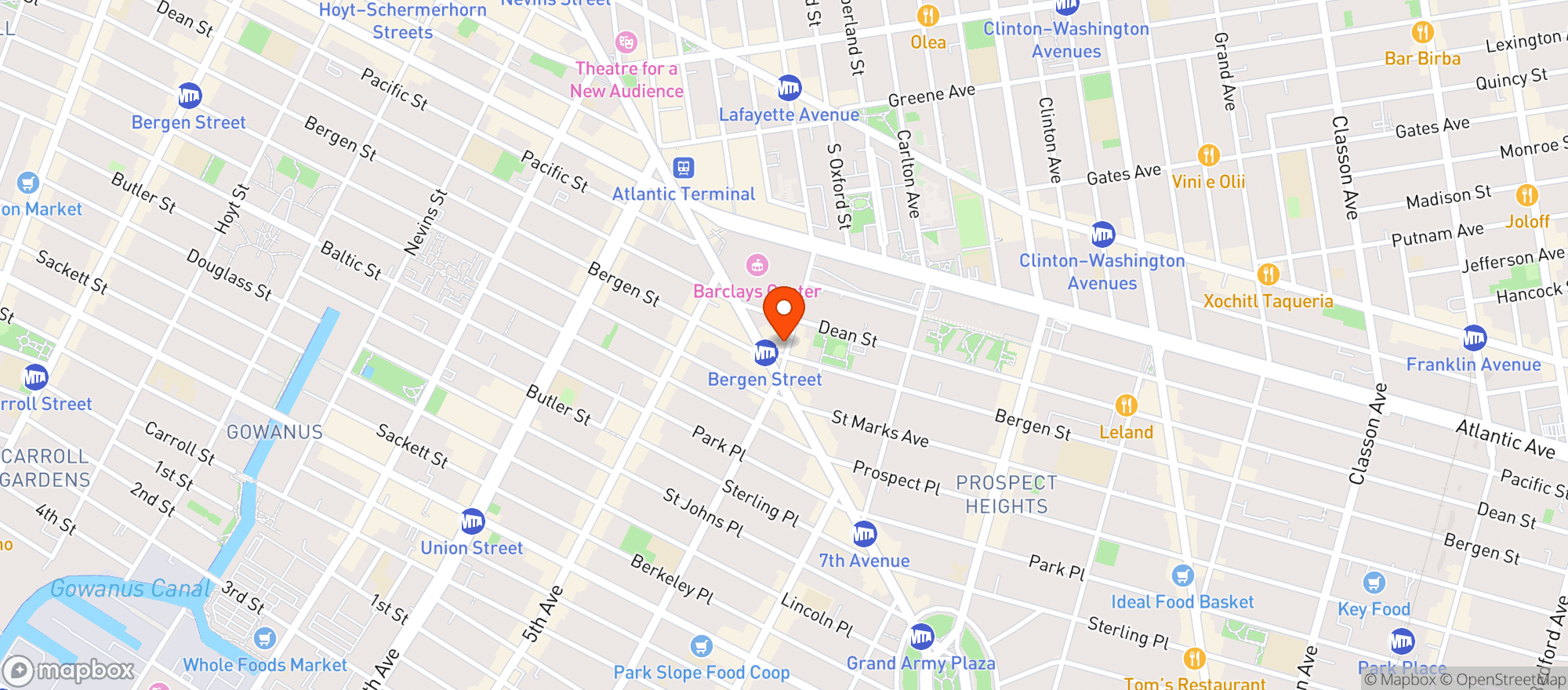 Map showing Companion Shaka Shaka Tiki
