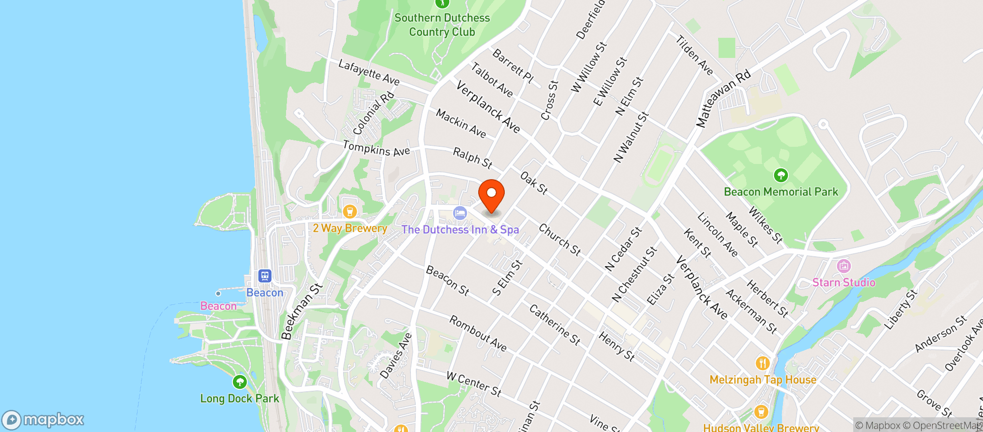 Map showing Artisan Wine Shop