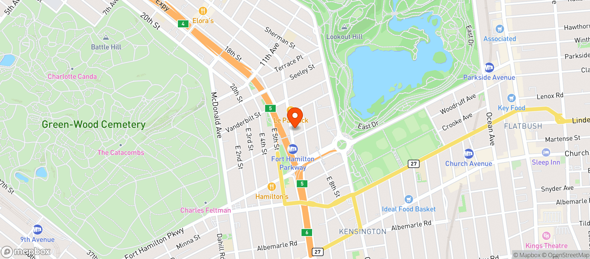 Map showing Juice Box Wine & Spirits