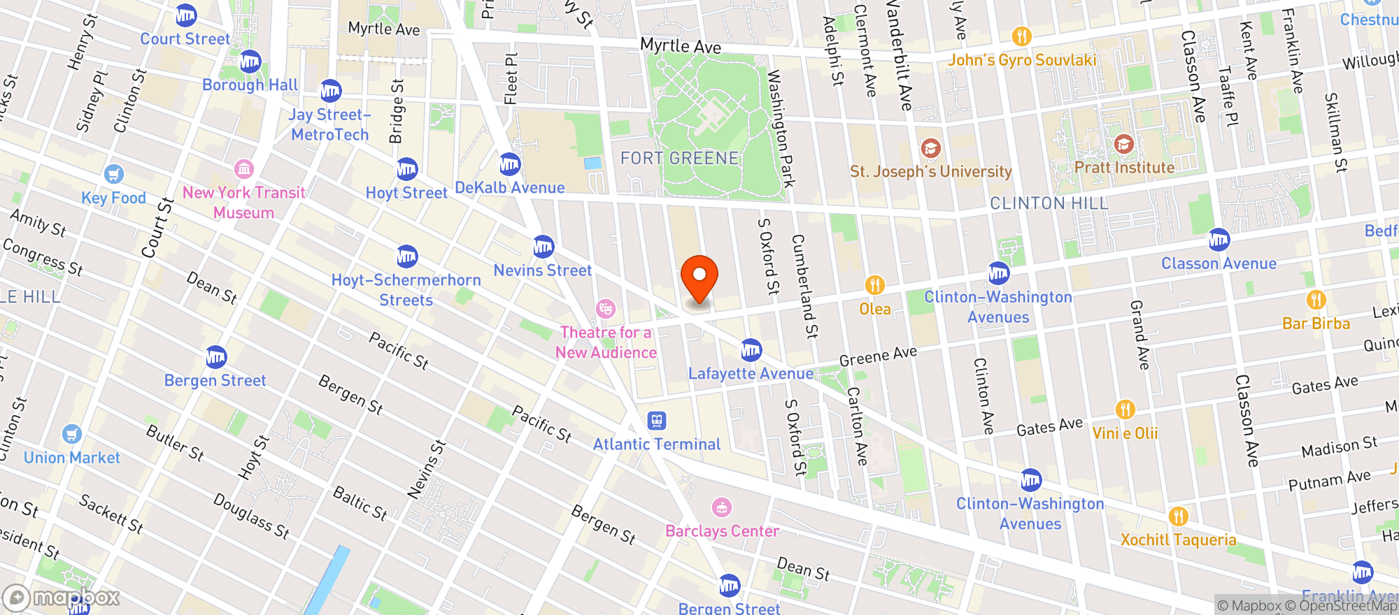 Map showing Strange Delight