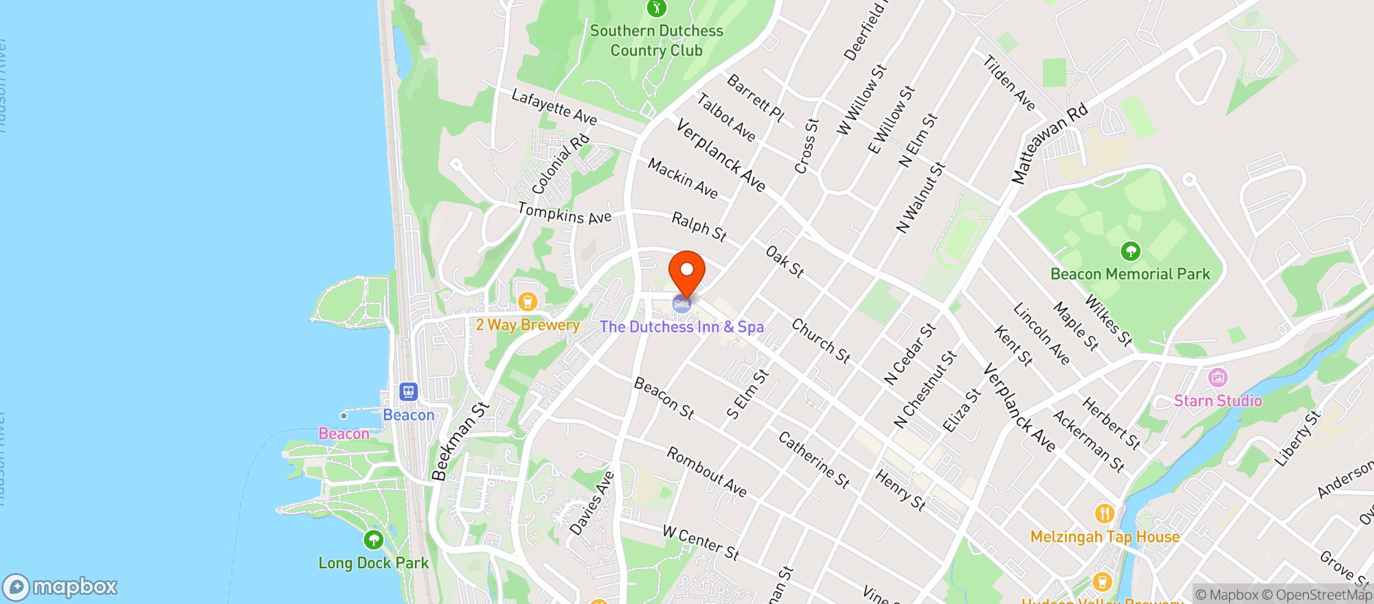 Map showing Stella's Fine Market