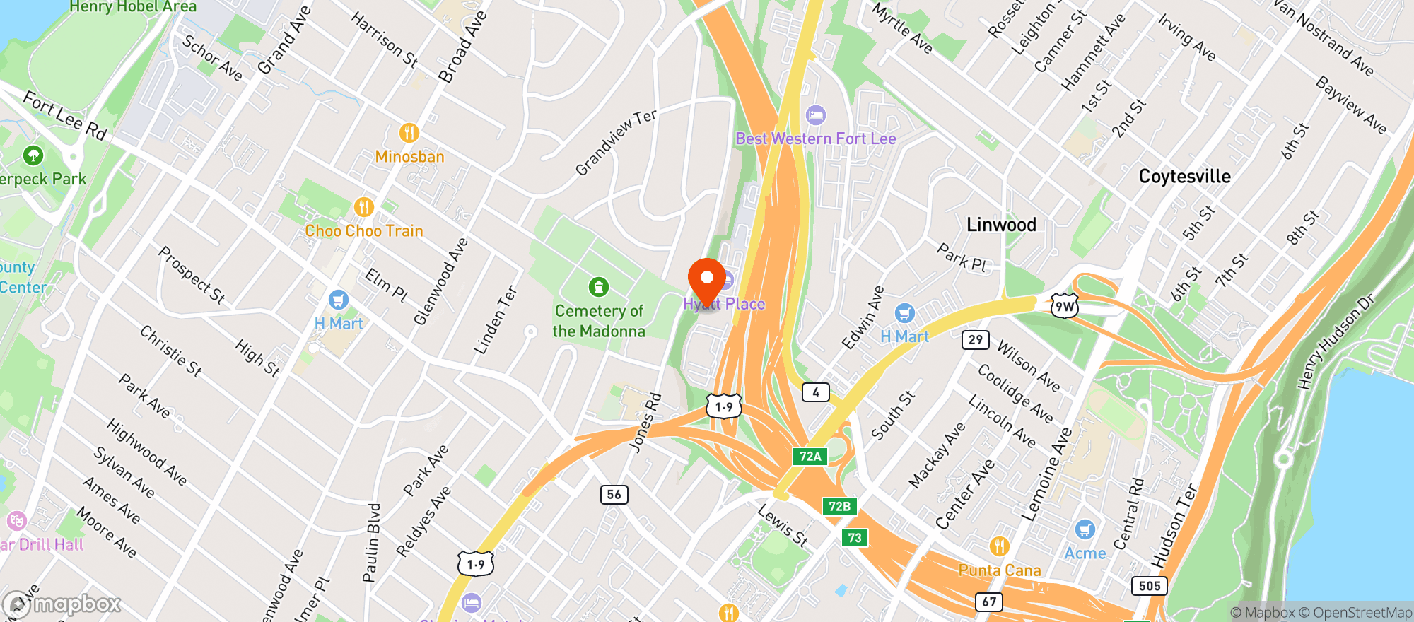 Map showing Cheap Beer Depot Inc.