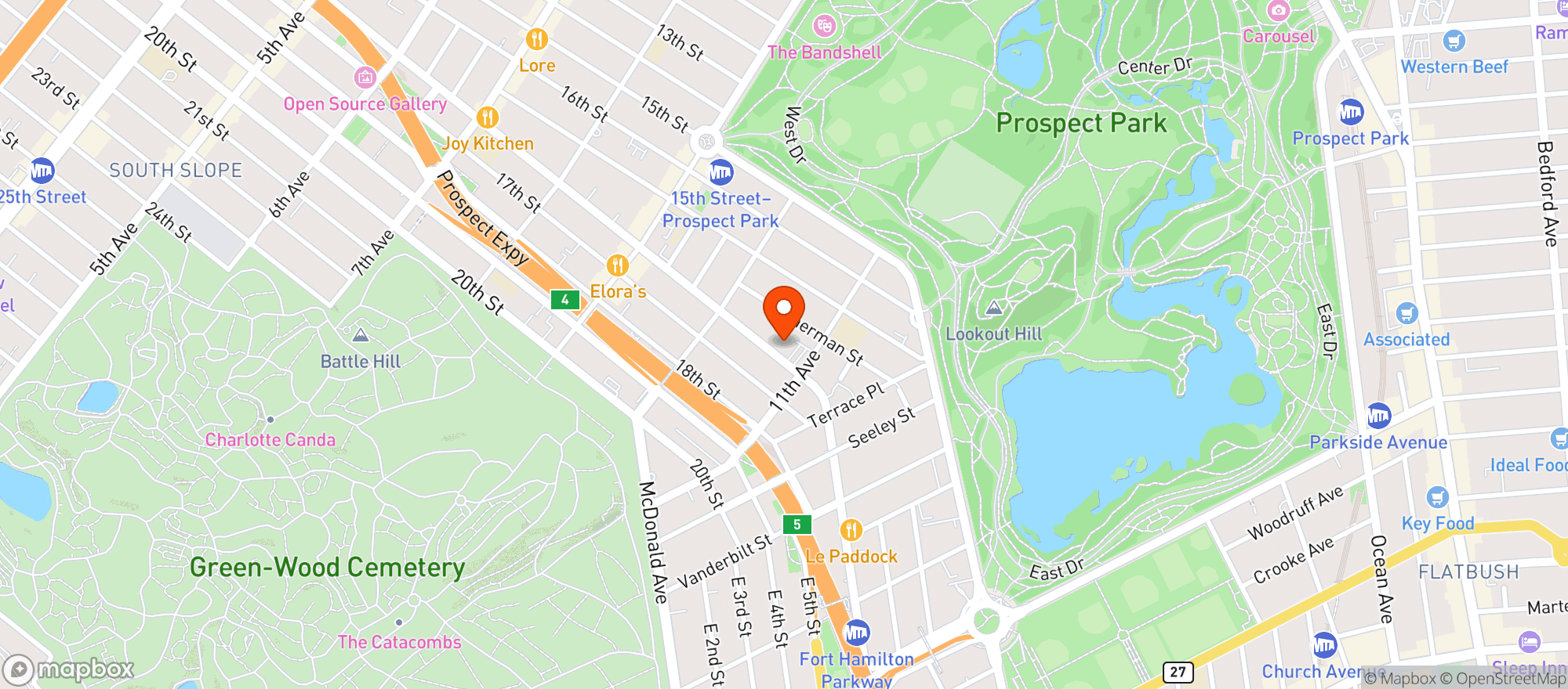 Map showing Windsor Farms Market