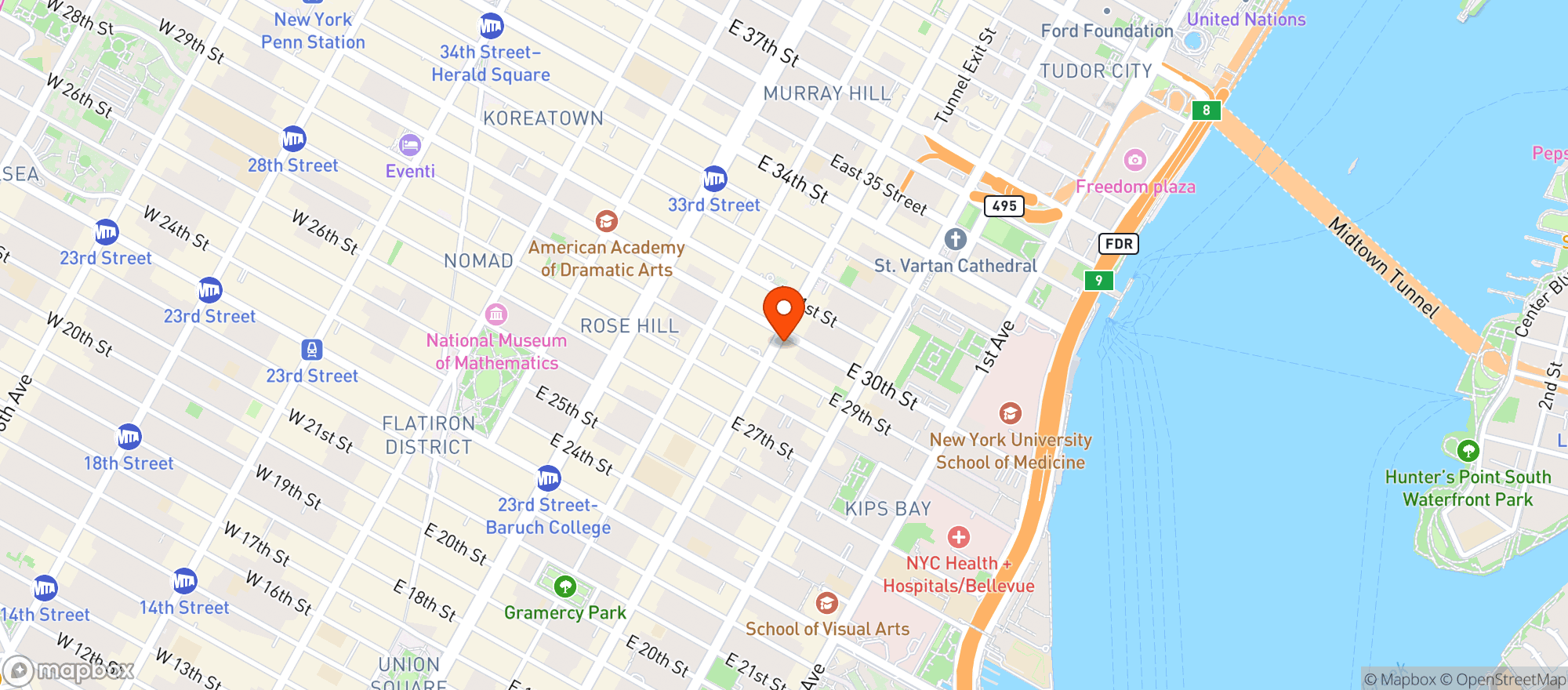 Map showing MAA DOLO INC.