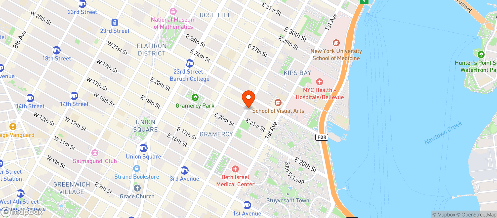 Map showing HEAVENLY MARKET CAFE