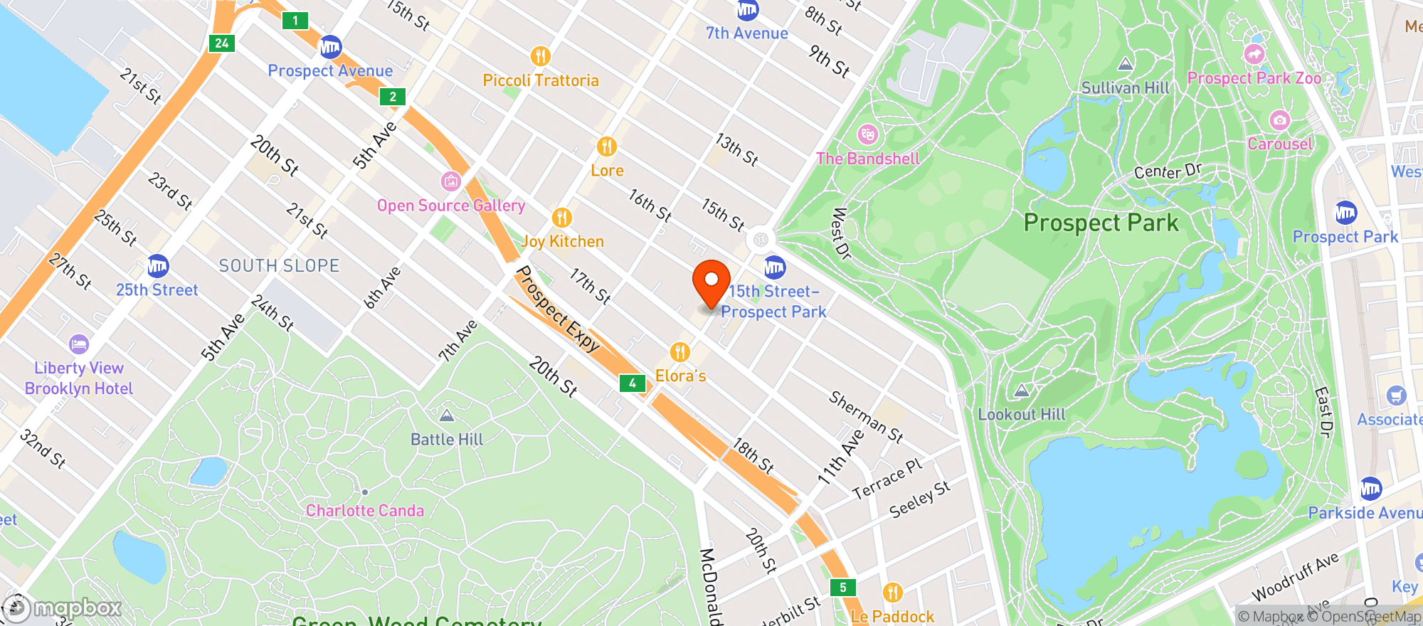 Map showing Mr Kiwi