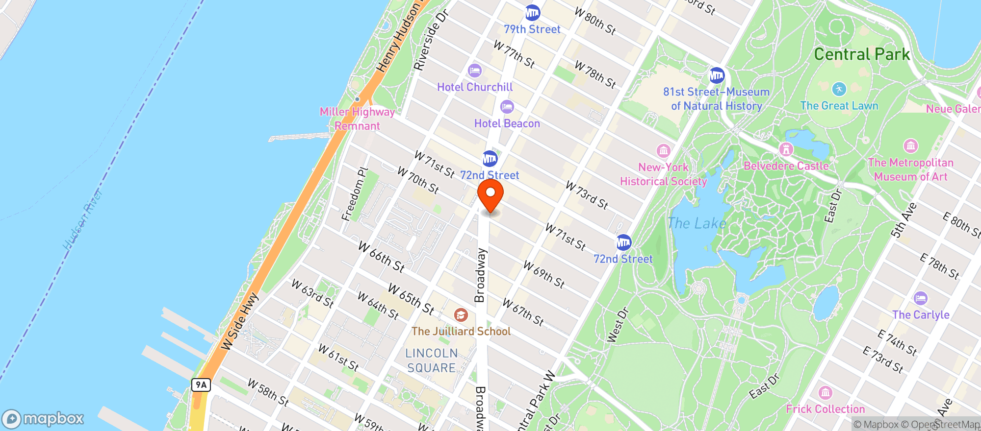 Map showing Patisserie Chanson