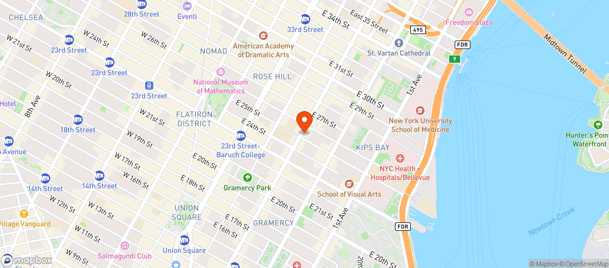 Map showing D Agostino #11