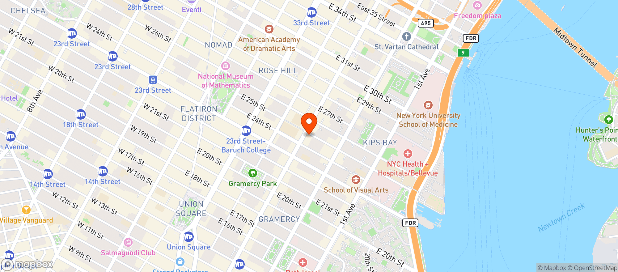 Map showing A W O L