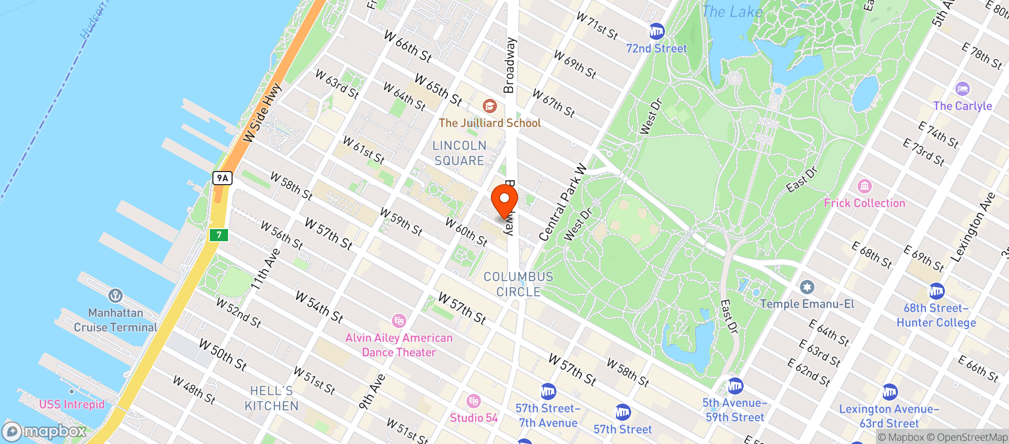 Map showing Target Store #3334