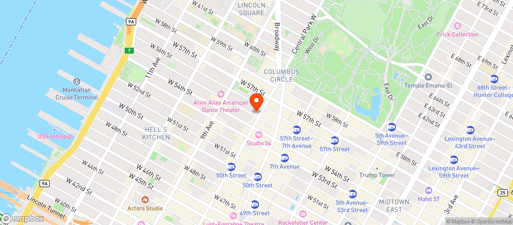 Map showing Rumours