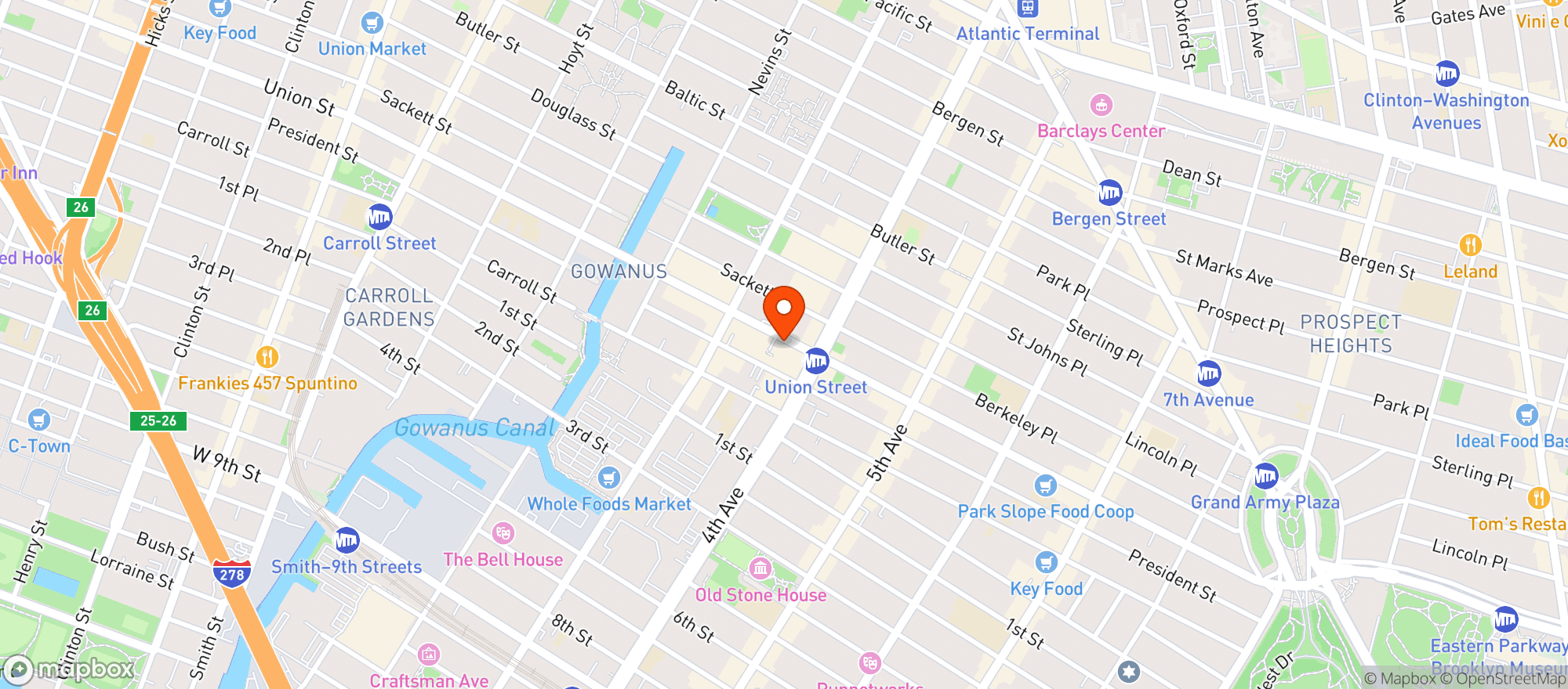 Map showing Dinosaur Bbq