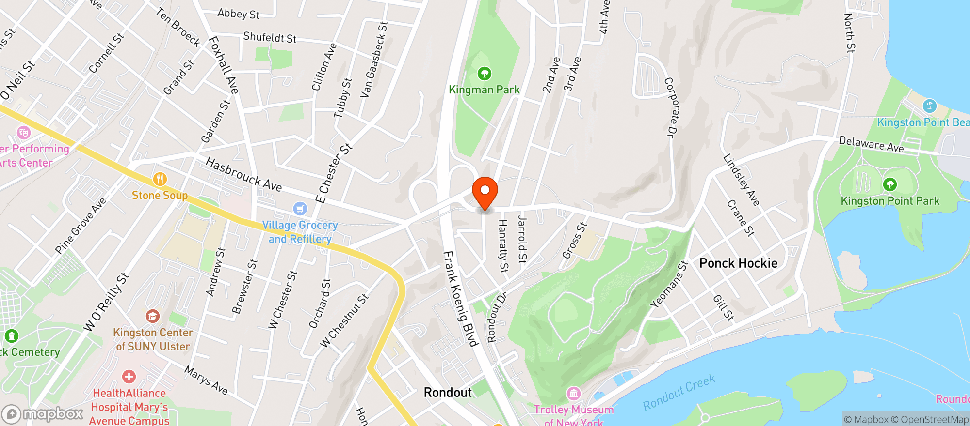 Map showing Sorry Charlie