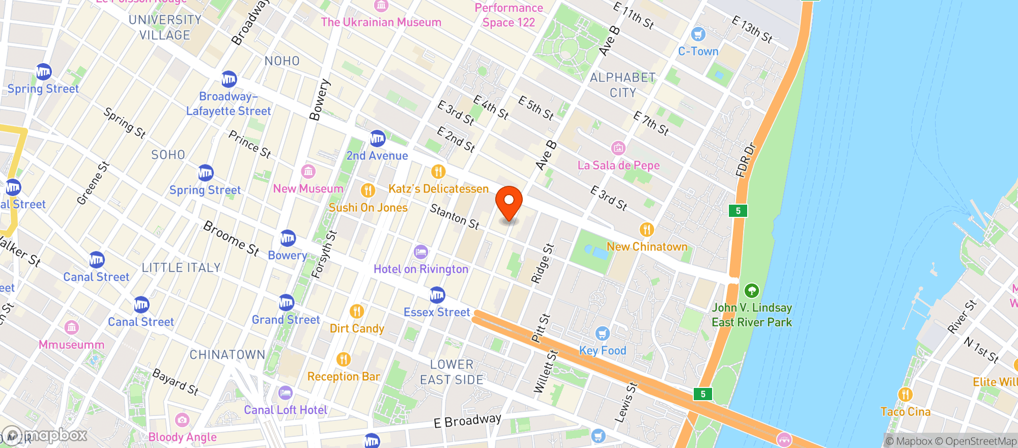 Map showing Caveat