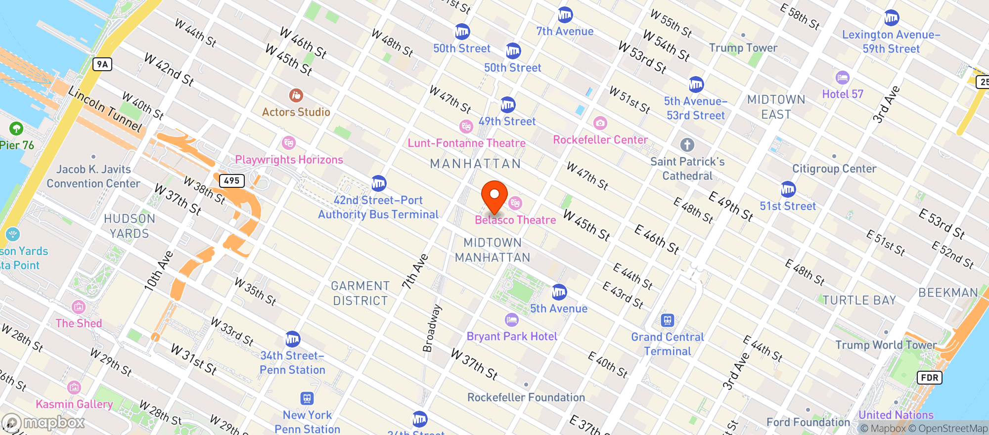 Map showing Bxl Cafe