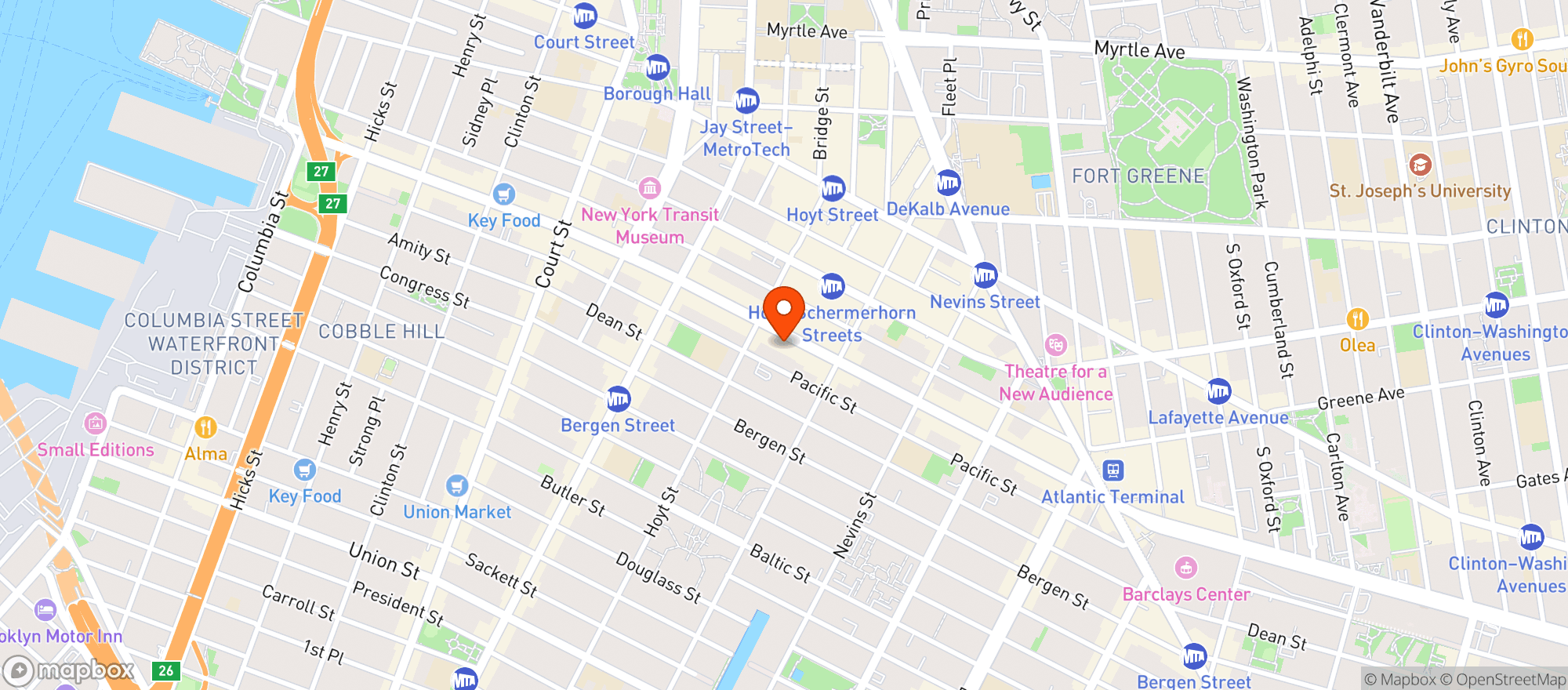 Map showing SOMEDAY BAR