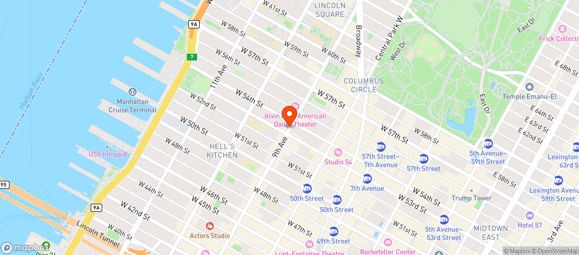 Map showing Jaz Indian Cuisine