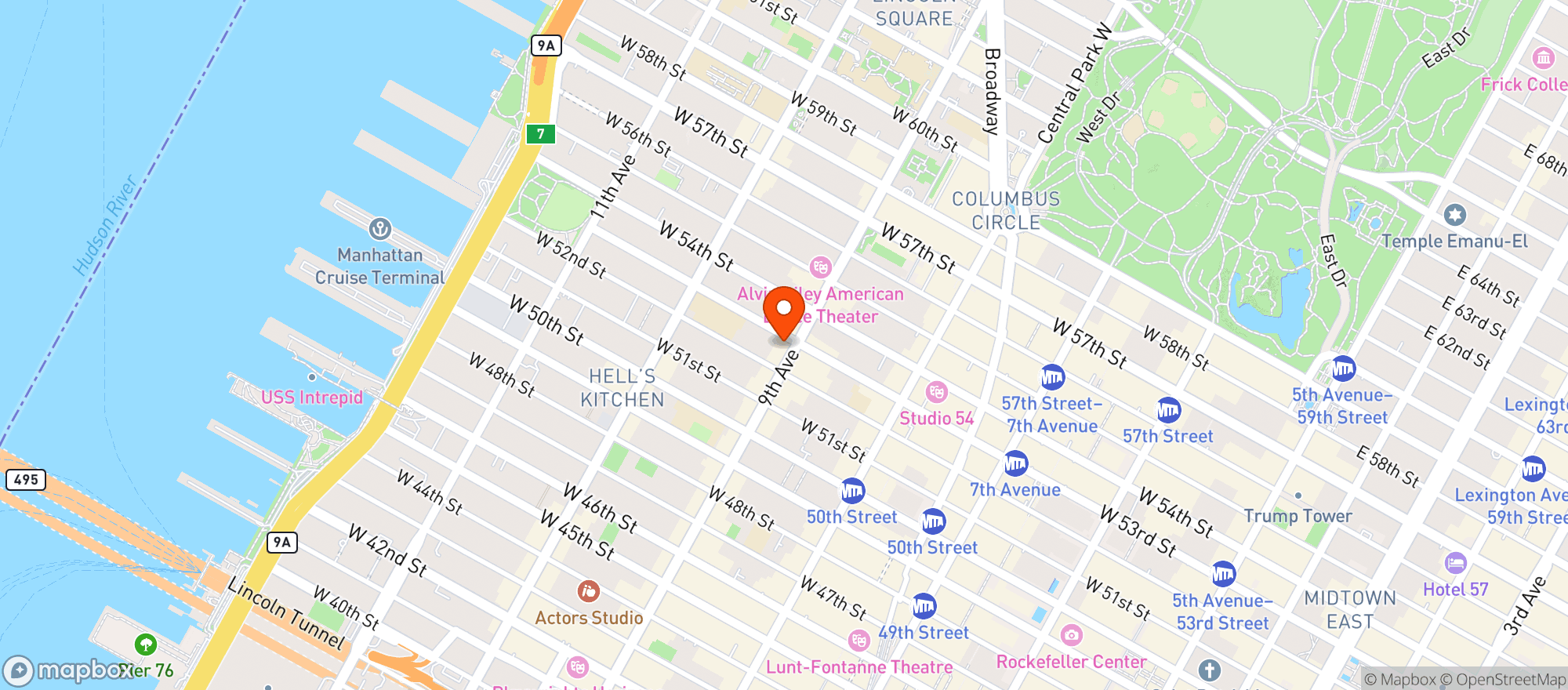 Map showing Flaming Saddles