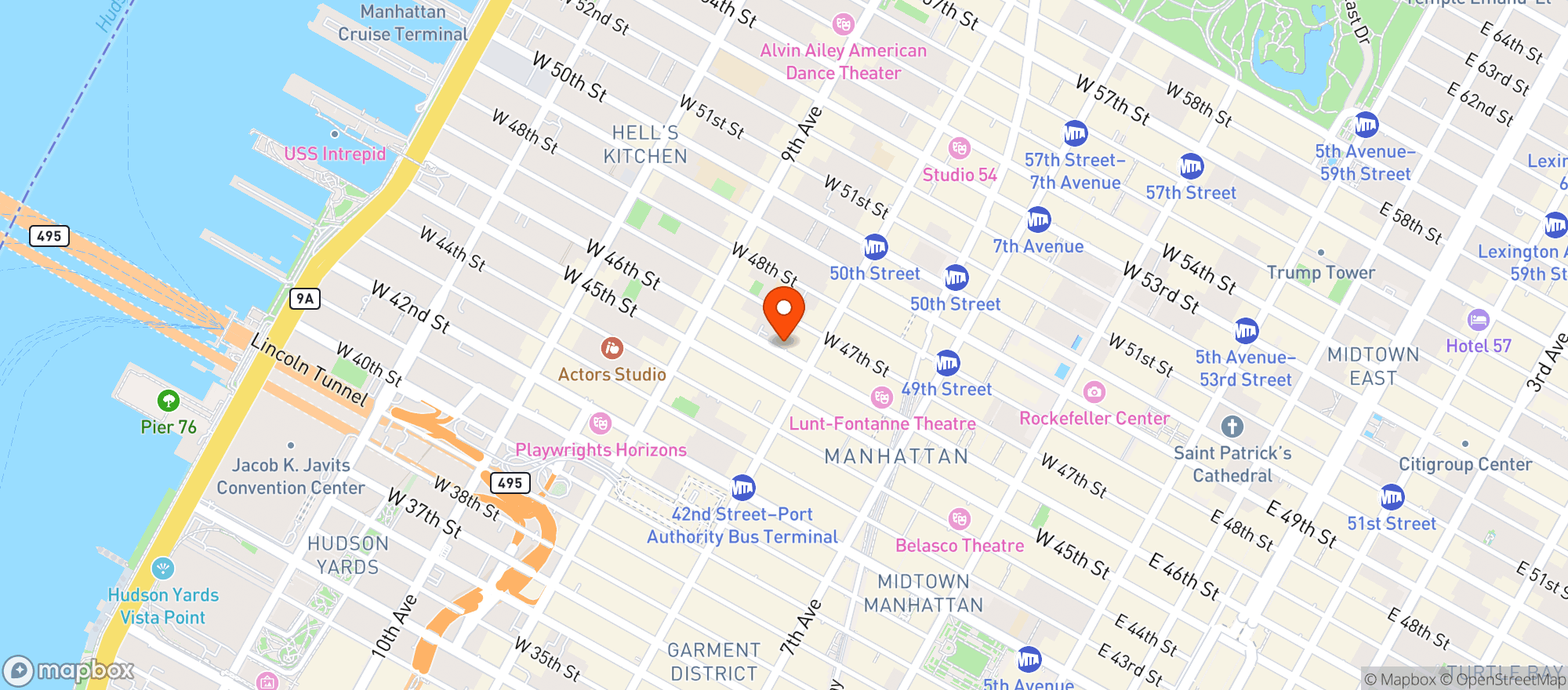 Map showing Gurume Tapas Bar