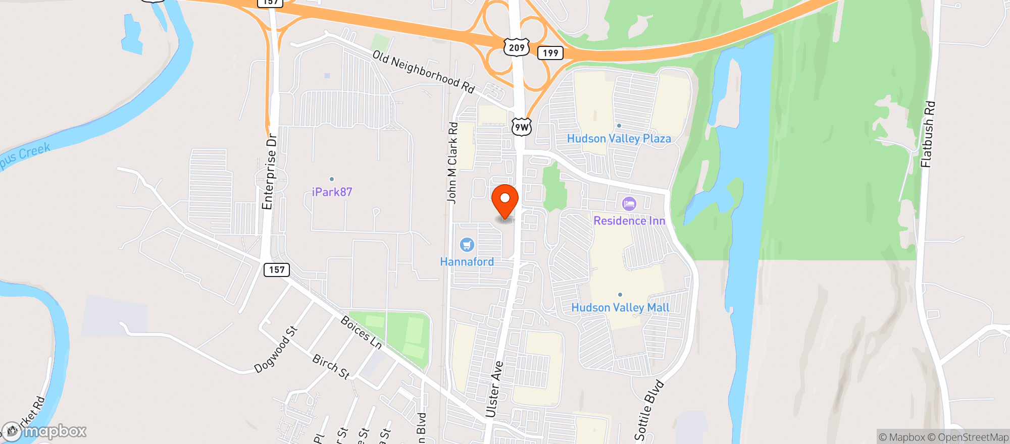 Map showing Vitamin Shoppe - Kingston