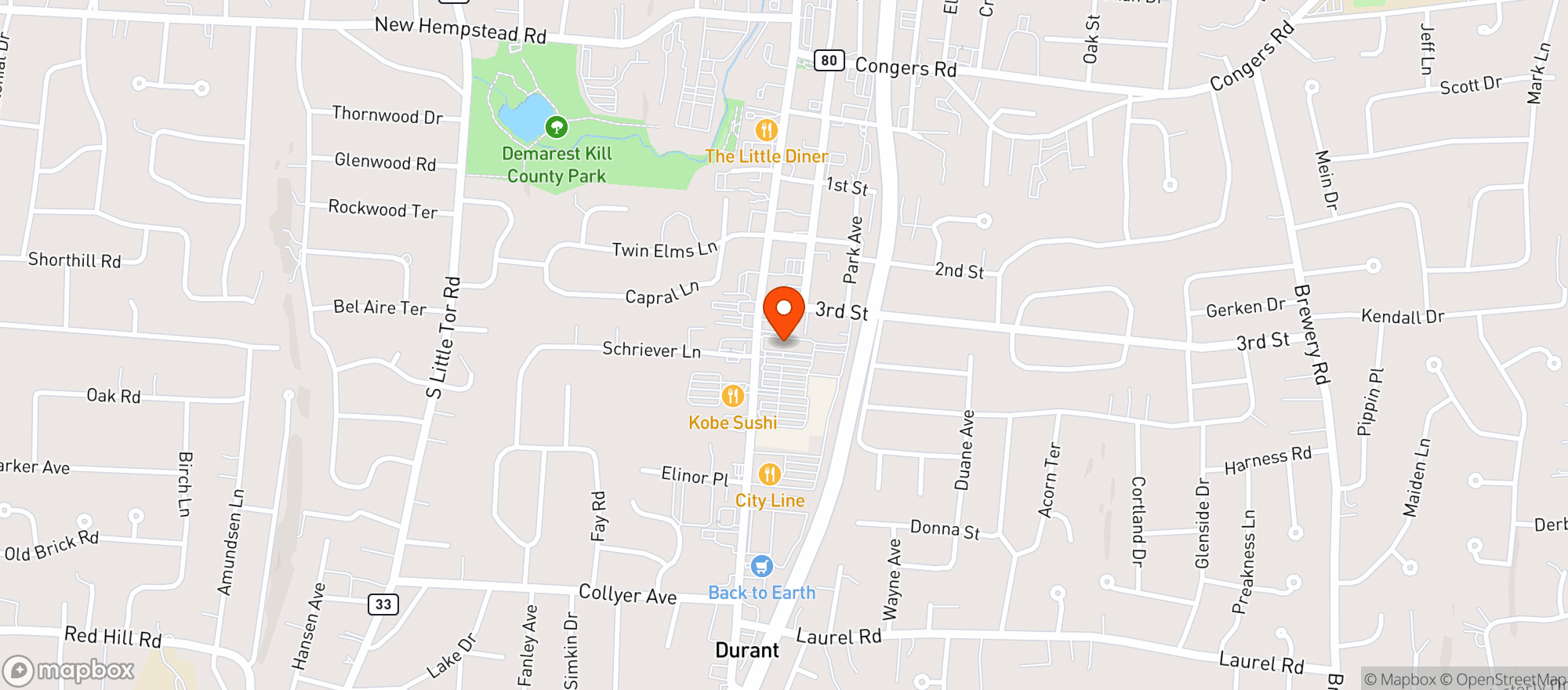 Map showing Craft Taqueria