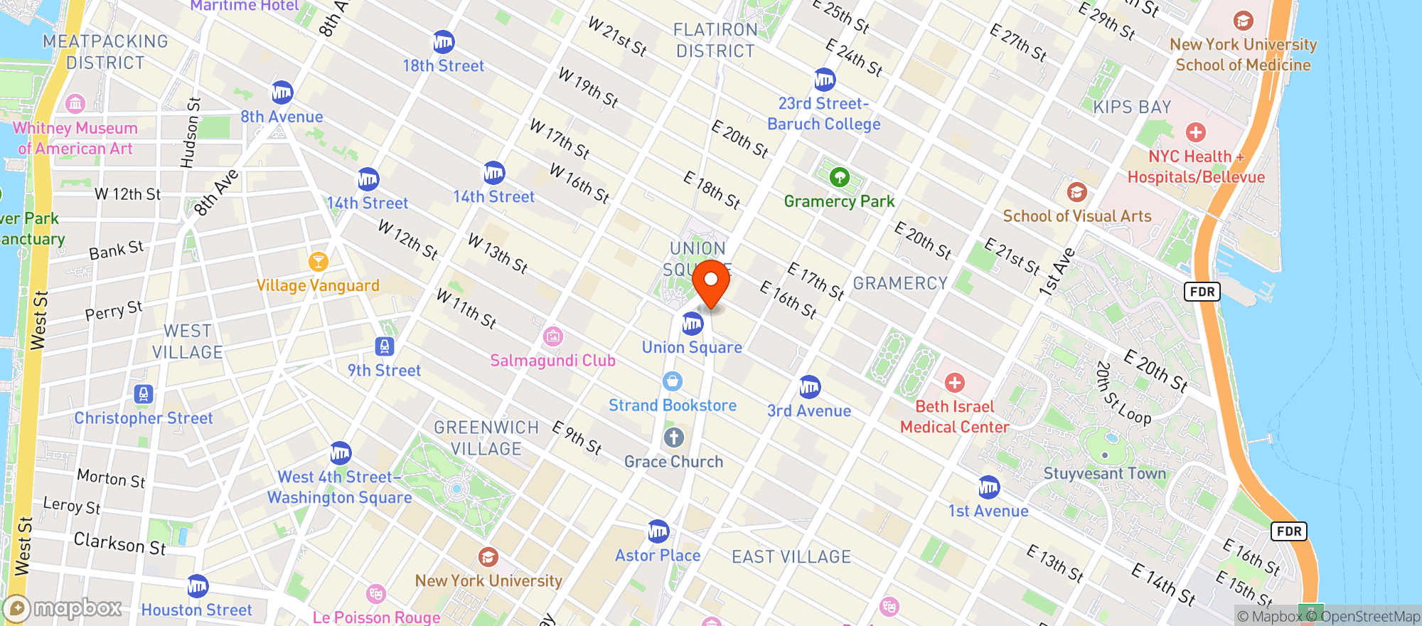 Map showing Target Store #3380