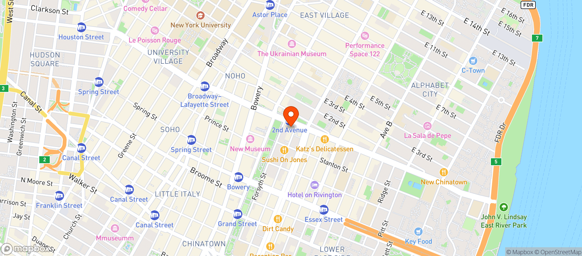 Map showing Fools Gold