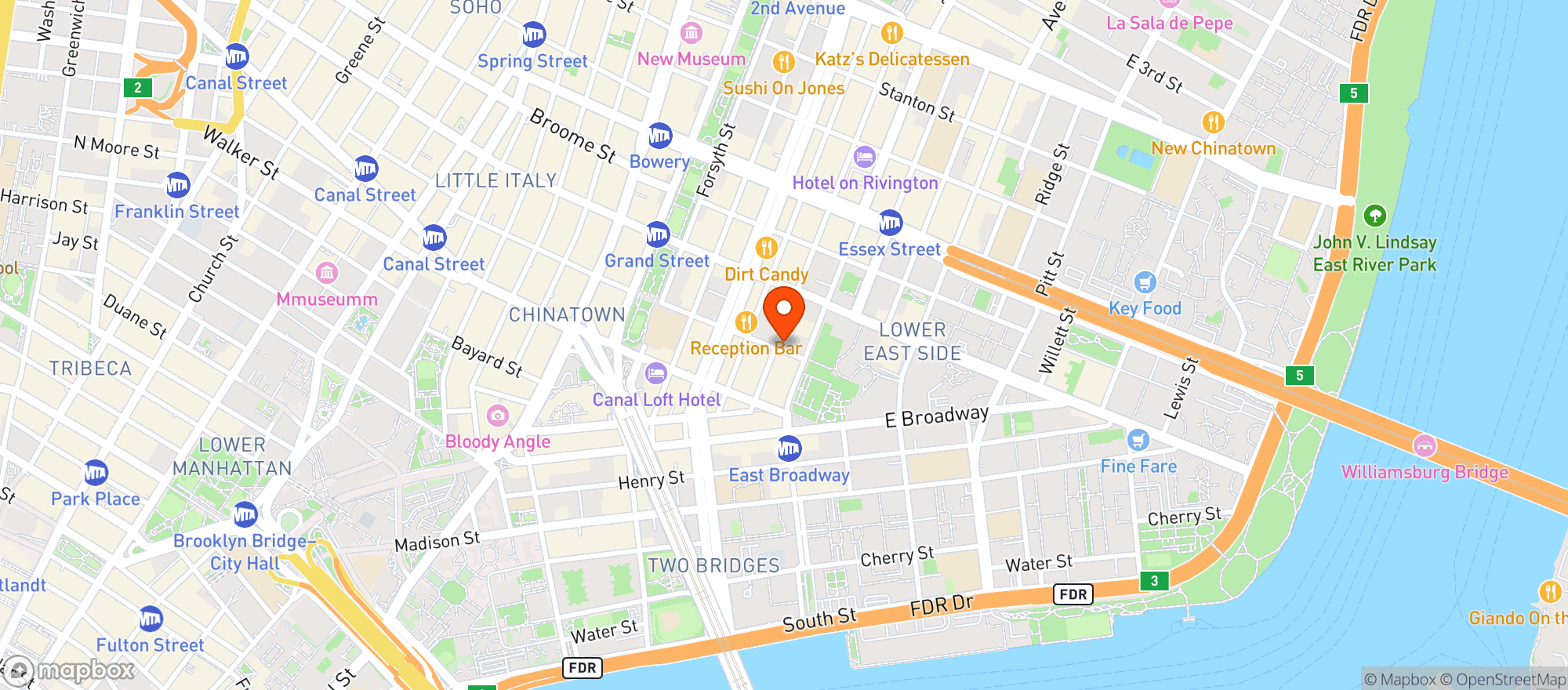 Map showing Casetta