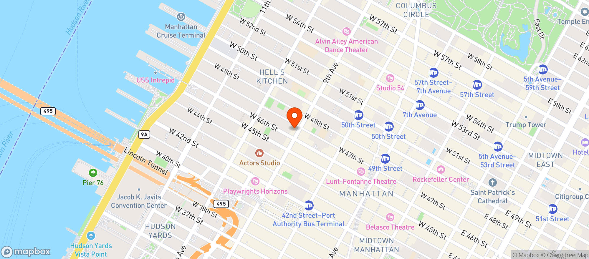 Map showing Vintner Wine Market
